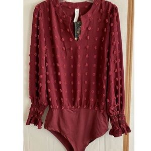 BLOOMING JELLY Bodysuit Blouse